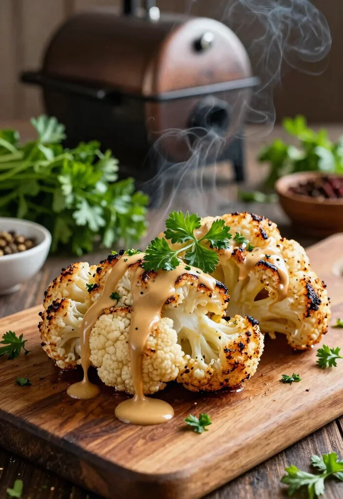 17 Delicious Smoker Food Ideas Beyond Just Brisket 1. Smoked Cauliflower Steaks 0