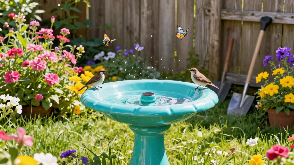 10 Best Bird Bath Color Ideas to Pop in Your Garden