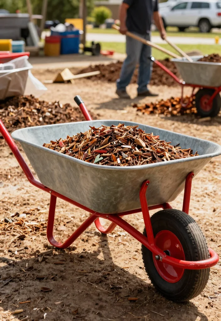 10 Best Heavy Duty Wheelbarrow Options for Construction 2. Ames 1996000 5 Cubic Foot Poly Wheelbarrow 0