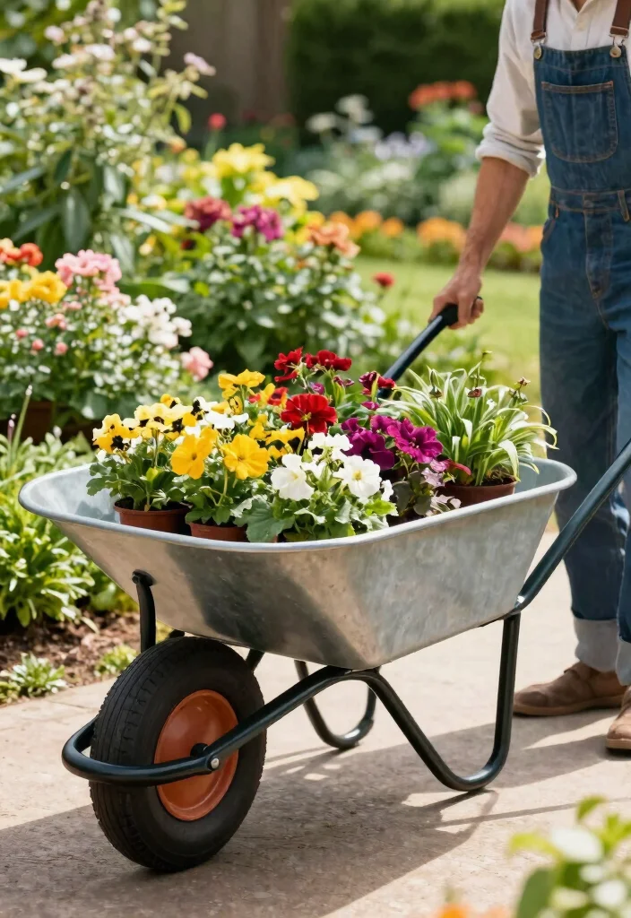 10 Best Heavy Duty Wheelbarrow Options for Construction 7. Apex Garden Heavy Duty Wheelbarrow 0