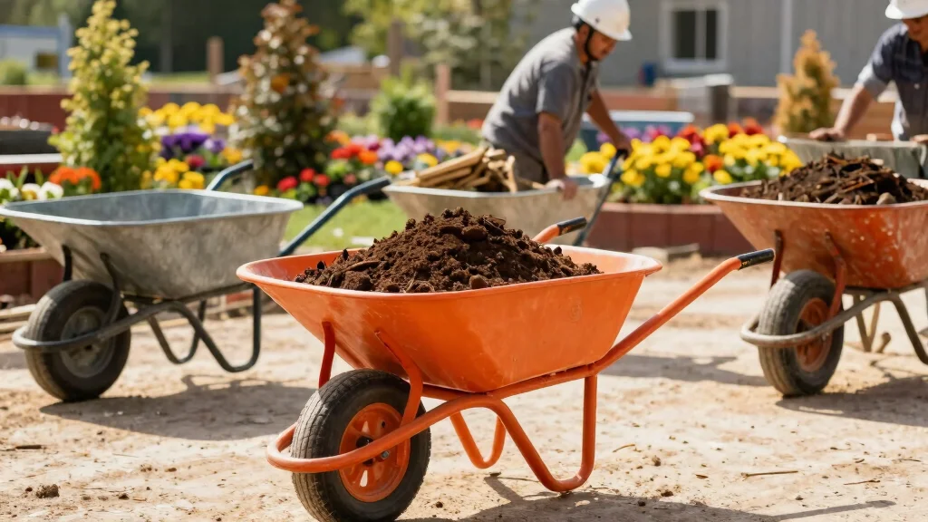 10 Best Heavy-Duty Wheelbarrow Options for Construction