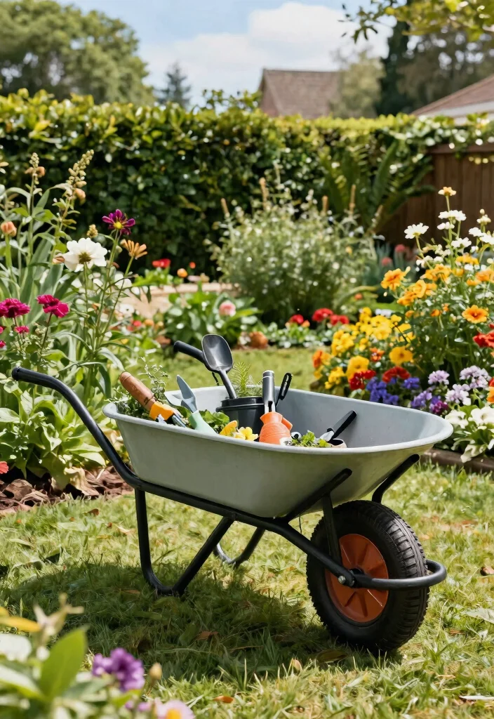 10 Best Wheelbarrow Models for Heavy Duty Yard Work 6. True Temper 6 Cubic Foot Poly Wheelbarrow 0
