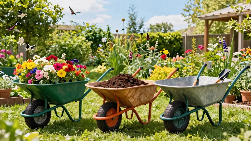 10 Best Wheelbarrow Models for Heavy Duty Yard Work