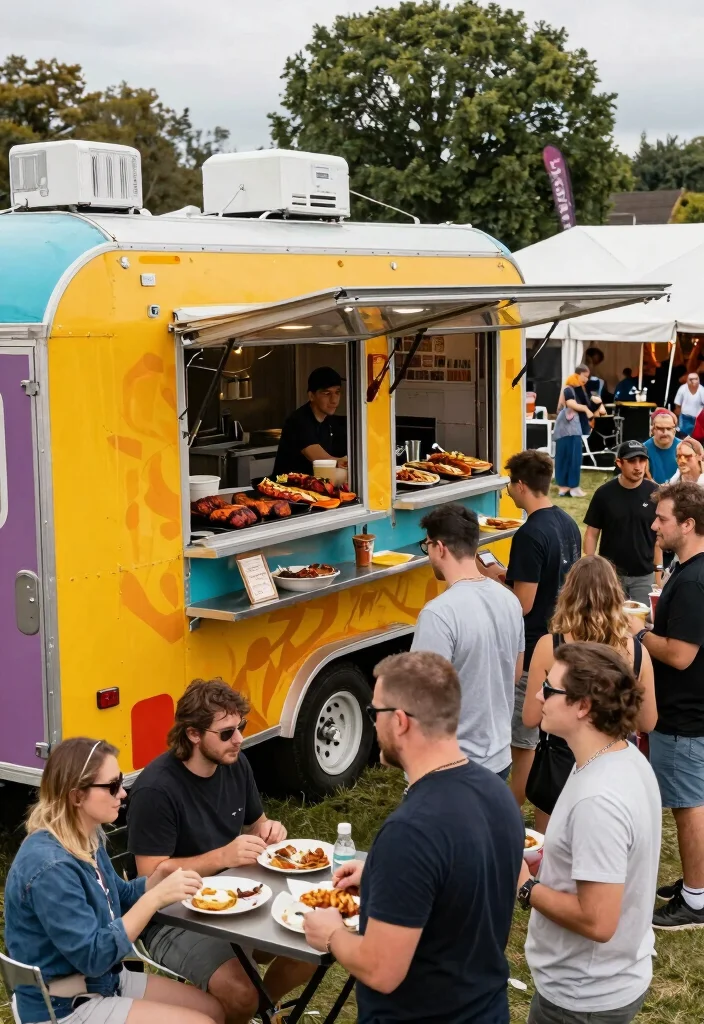 11 Badass Smoker Trailer Ideas for Tailgating and Events 11. The Festival Ready Smoker Trailer 0