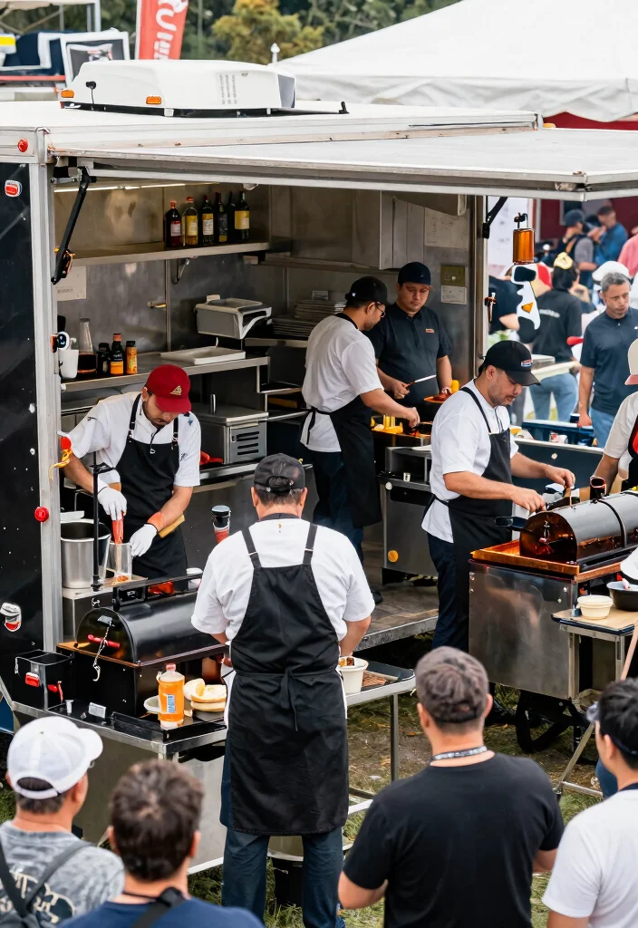 11 Badass Smoker Trailer Ideas for Tailgating and Events 7. The Multi Chef Smoker Trailer 0