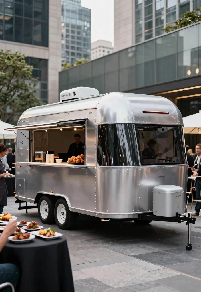 11 Badass Smoker Trailer Ideas for Tailgating and Events 8. The Sleek Modern Smoker Trailer 0