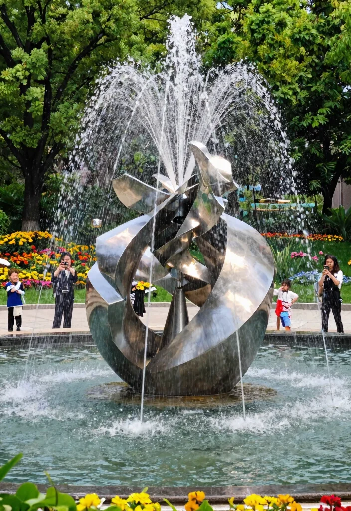 11 Beautiful Public Space Water Fountain Inspiration 3 11 Beautiful Public Space Water Fountain Inspiration 3. Artistic Sculptural Fountains 0