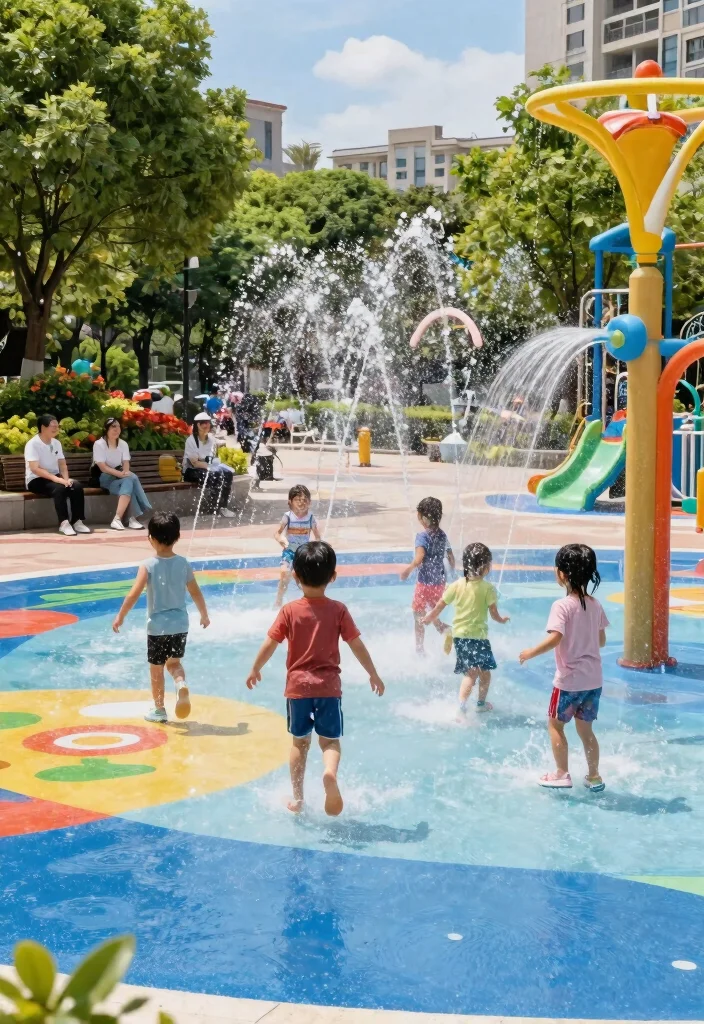 11 Beautiful Public Space Water Fountain Inspiration 4 11 Beautiful Public Space Water Fountain Inspiration 4. Childrens Splash Pads 0