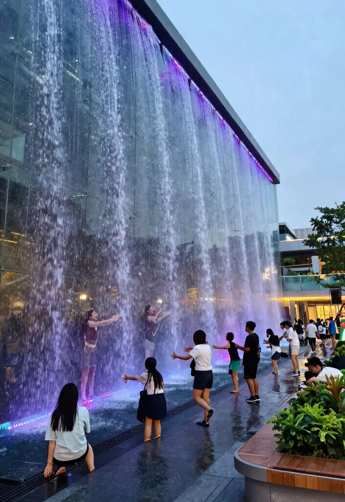 11 Beautiful Public Space Water Fountain Inspiration 6 11 Beautiful Public Space Water Fountain Inspiration 6. Interactive Water Walls 0