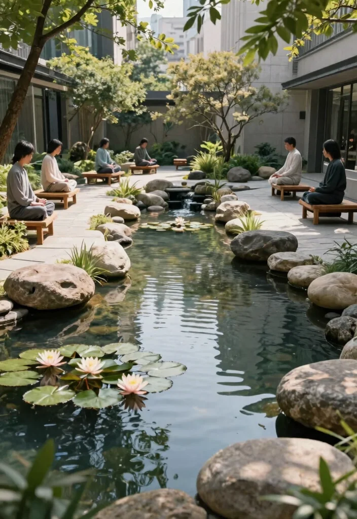 11 Beautiful Public Space Water Fountain Inspiration 7 11 Beautiful Public Space Water Fountain Inspiration 7. Zen Water Gardens 0