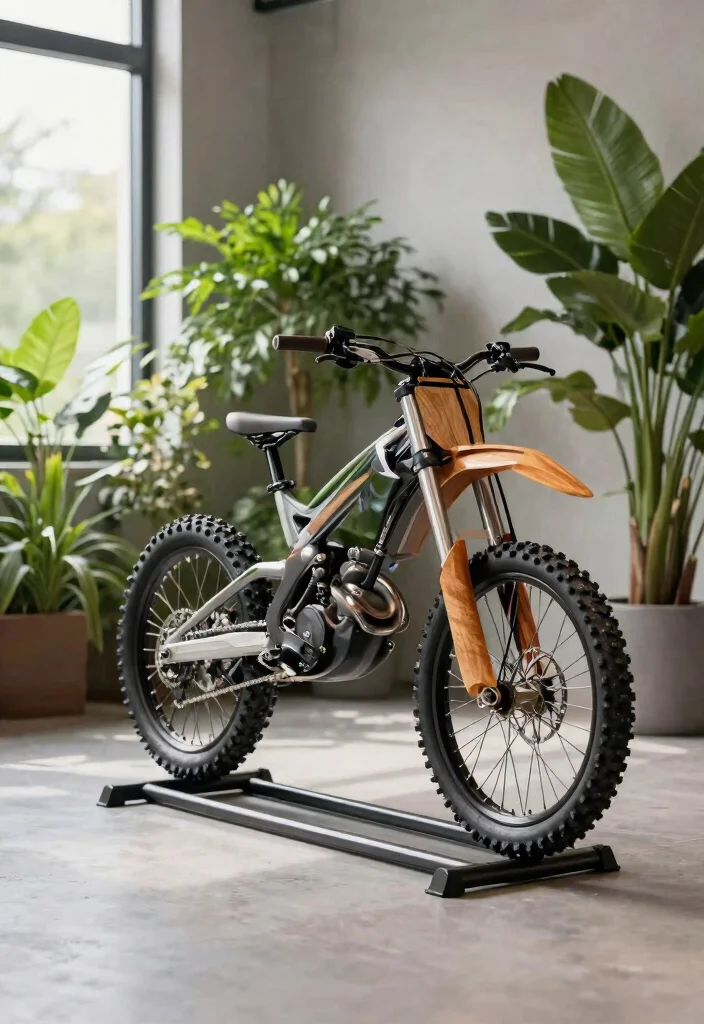11 Best Dirt Bike Storage Ideas for Ultimate Protection 1. Vertical Bike Rack 0