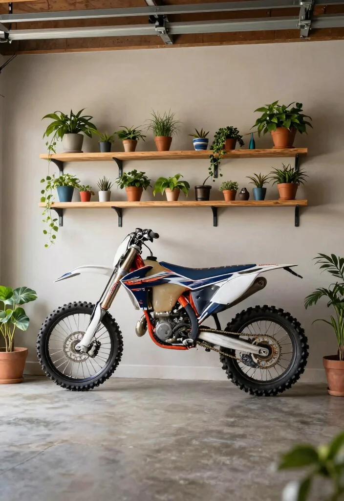 11 Best Dirt Bike Storage Ideas for Ultimate Protection 5. Custom Shelving Units 0