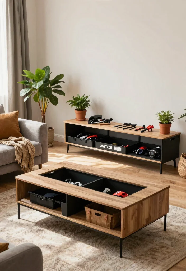 11 Best Dirt Bike Storage Ideas for Ultimate Protection 9. Multi purpose Furniture with Bike Storage 0