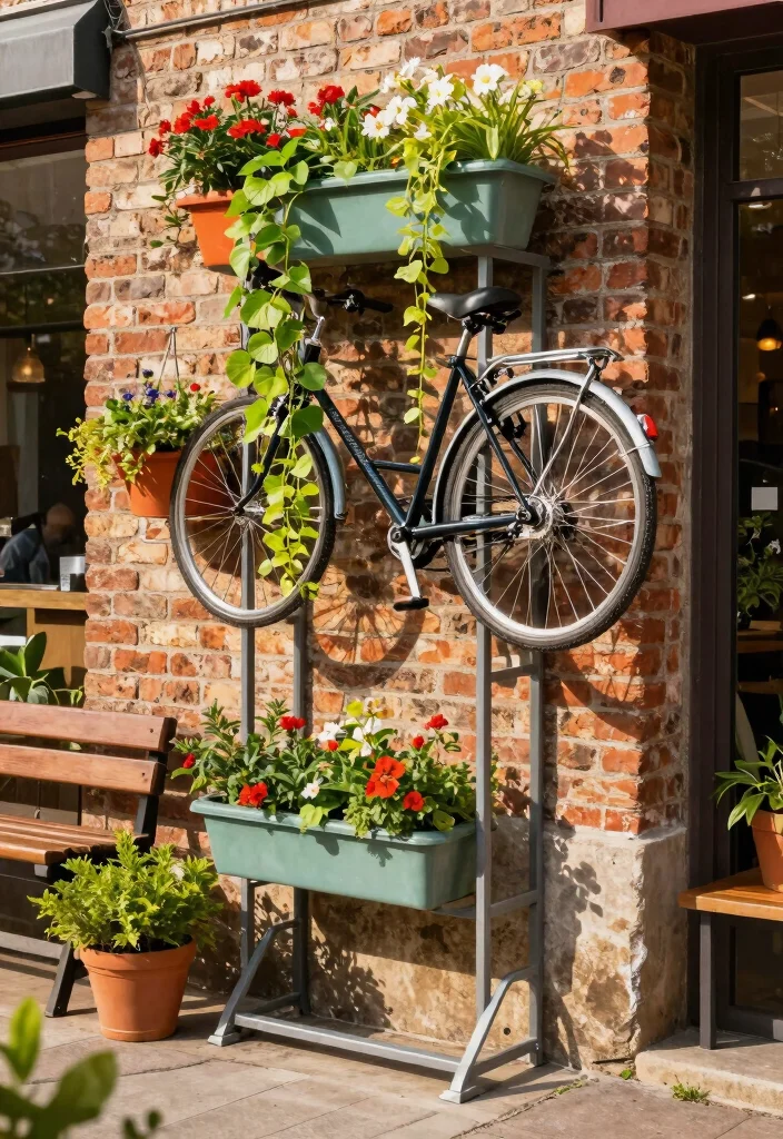 11 Best Secure Bike Storage Ideas to Prevent Theft 1 11 Best Secure Bike Storage Ideas to Prevent Theft 1. Vertical Bike Storage with Green Walls 0