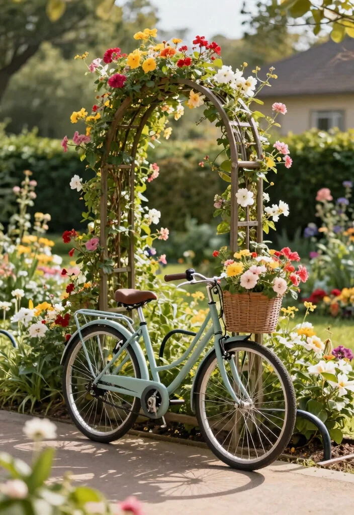 11 Best Secure Bike Storage Ideas to Prevent Theft 8 11 Best Secure Bike Storage Ideas to Prevent Theft 8. Garden Trellis Bike Storage 0