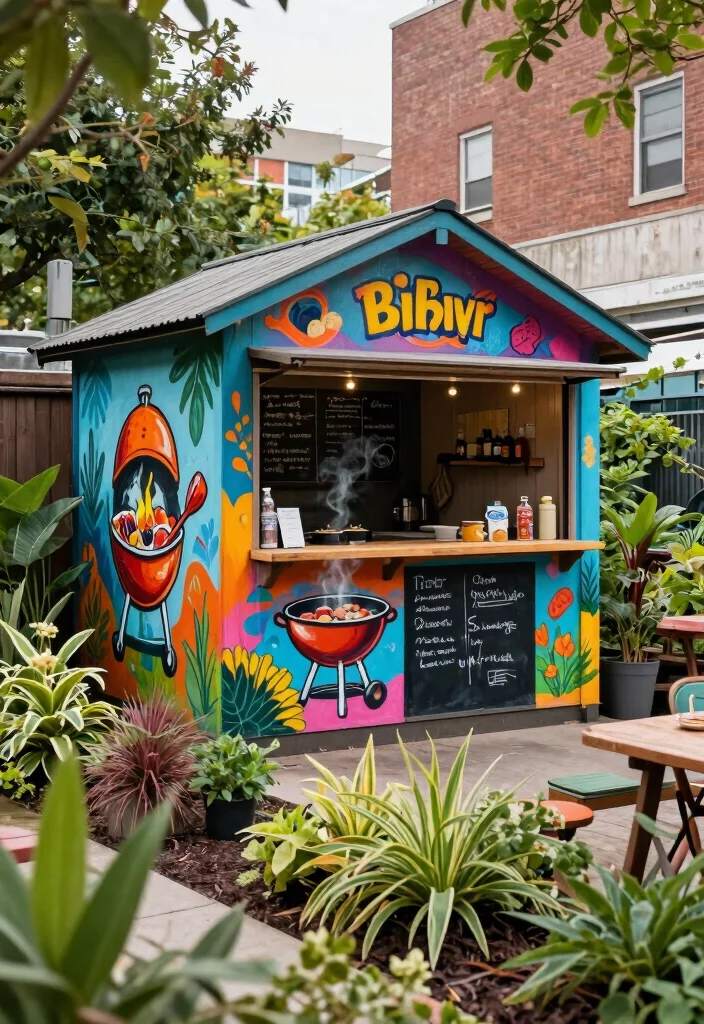 11 Best Smoker Shed Ideas to Protect Your BBQ Gear 9. Artistic Smoker Shed 0