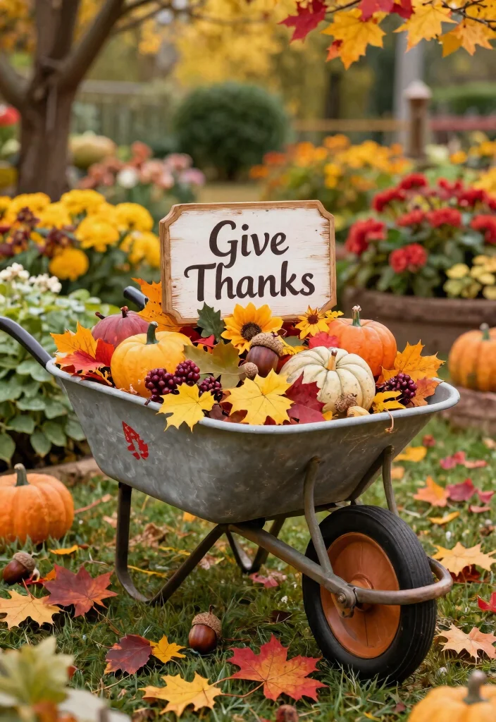 11 Best Wheelbarrow Fall Decor Ideas for Your Front Yard 9. Seasonal Inspirations 0