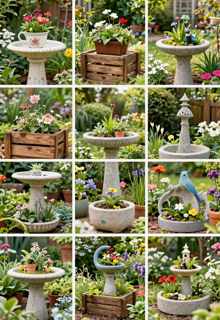 11 Clever Bird Bath Planter Ideas DIY Garden Hacks Conclusion 0