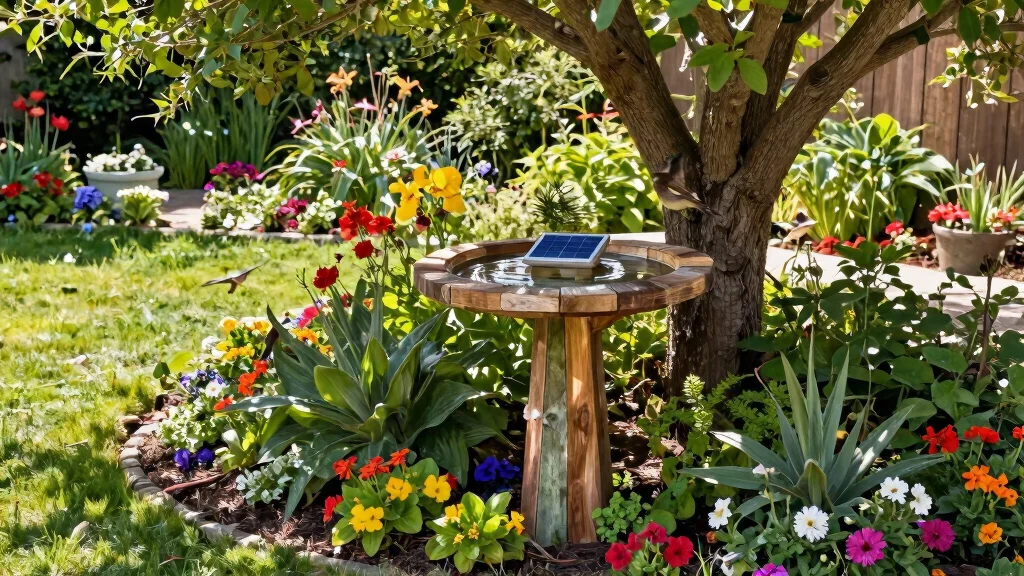 11 Easy DIY Solar Bird Bath Ideas: Eco-Friendly Gardening Projects