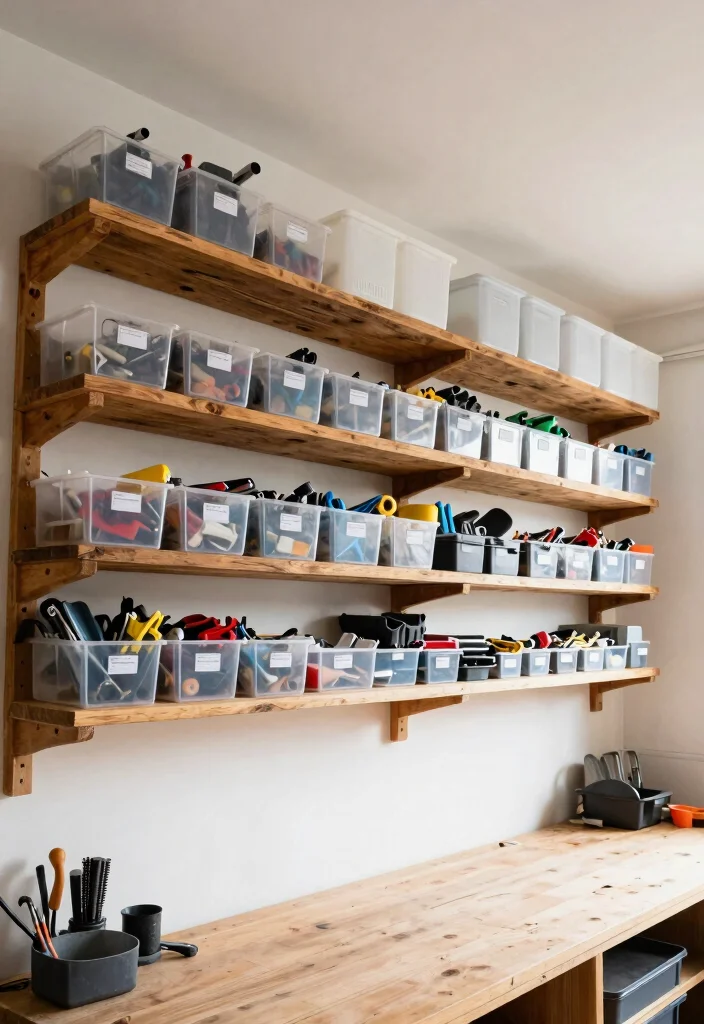 11 Functional Bike Tool Storage Ideas for Your Workshop 8. Overhead Storage Solutions 0