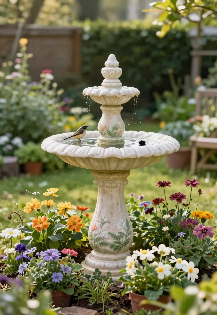 11 Magical Bird Bath Decorating Ideas for Every Season Conclusion Celebrate Natures Beauty 0