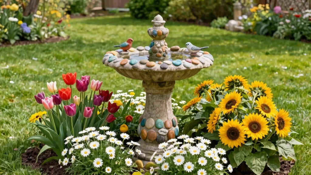 11 Magical Bird Bath Decorating Ideas for Every Season