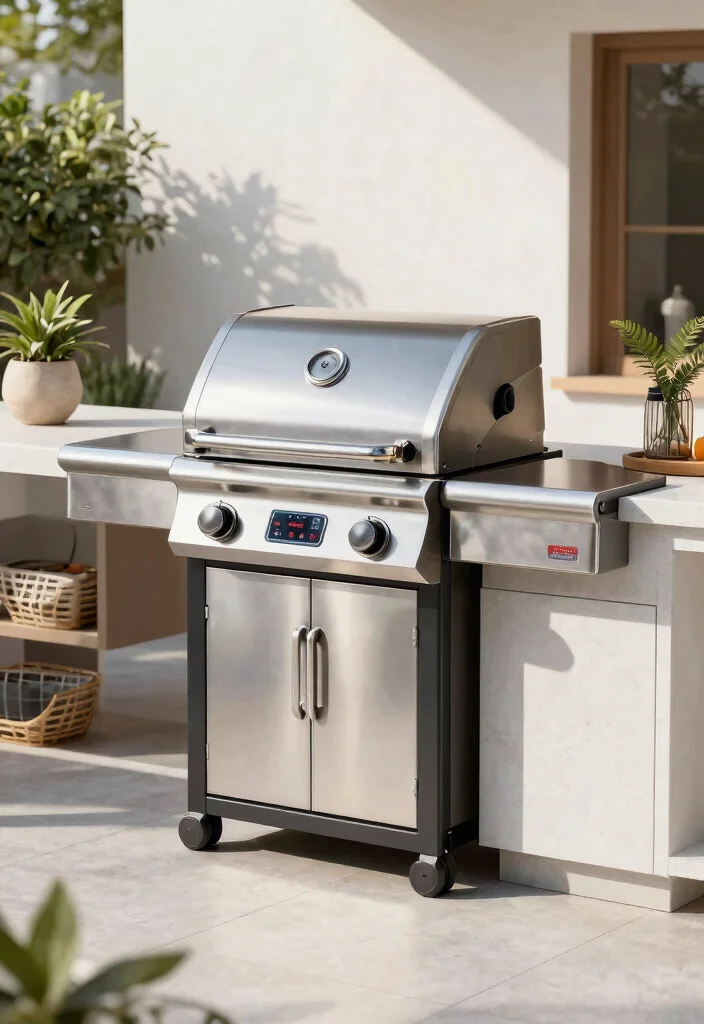 11 Modern Smoker Grill Designs for Eco Friendly Outdoor Kitchens 8. Electric Smoker Grill with Natural Gas Backup 0