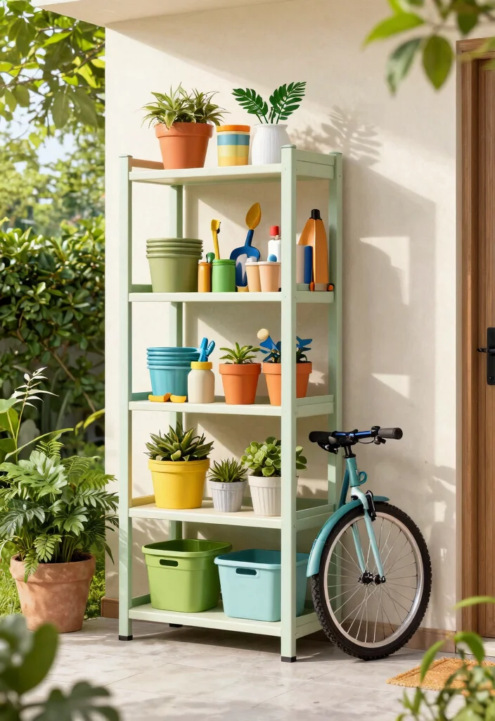 11 Secure Outdoor Bike Storage Ideas for Your Yard 10 11 Secure Outdoor Bike Storage Ideas for Your Yard 10. Multi Functional Vertical Storage Unit 0