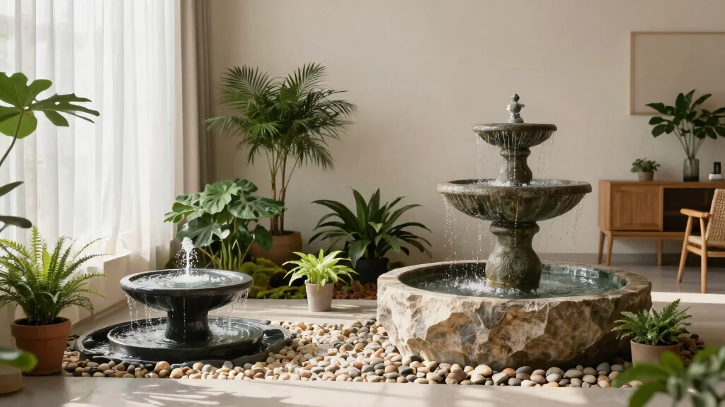 11 Zen Indoor Water Fountain Ideas for a Calming Home
