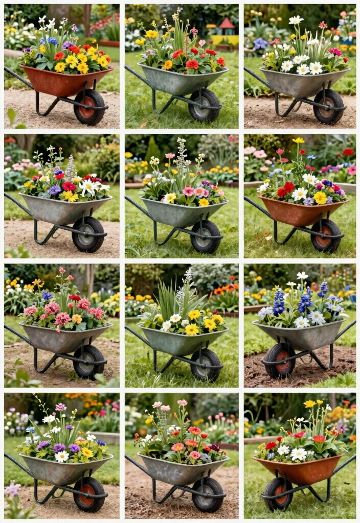 13 Beautiful Garden Wheelbarrow Ideas for Floral Displays Conclusion 0