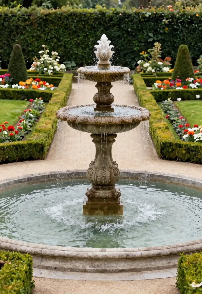 13 Best Animal Crossing Water Fountain Ideas 12. Classic European Fountain 0