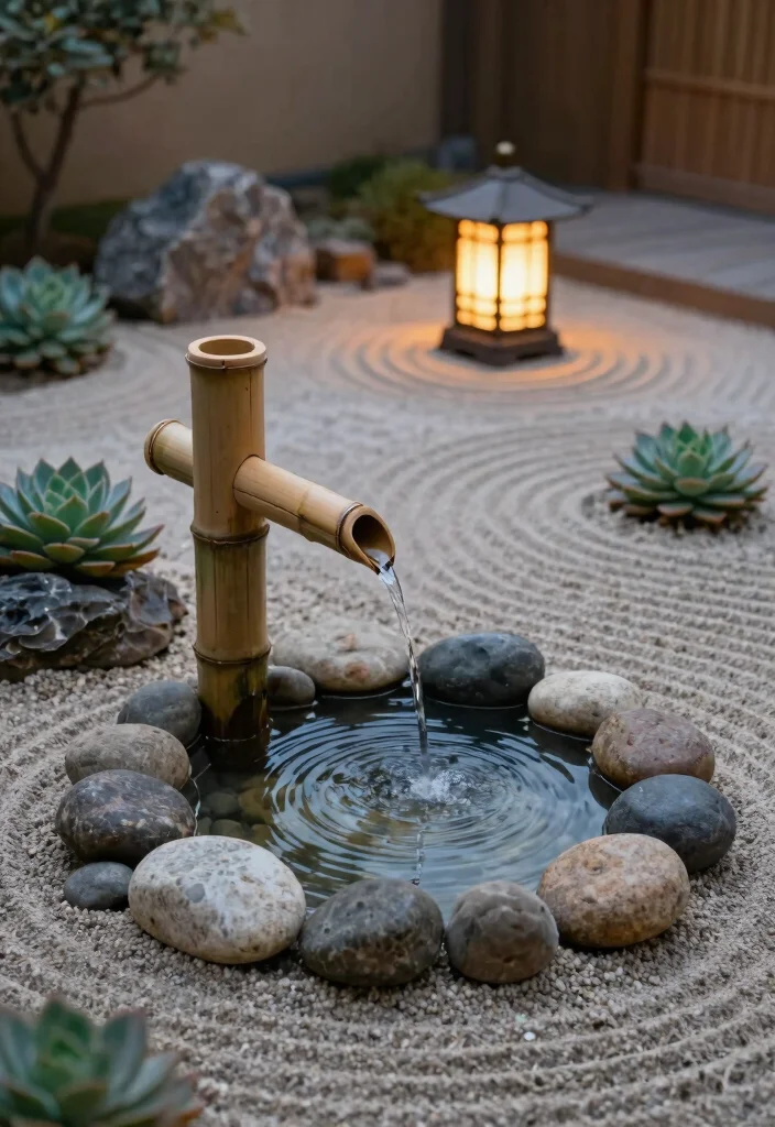 13 Best Animal Crossing Water Fountain Ideas 3. Zen Garden Fountain 0
