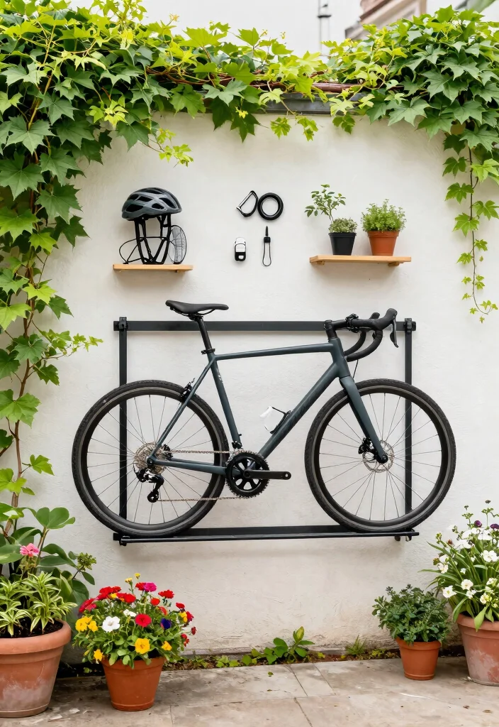 13 Best Multi Bike Storage Ideas for Large Families 1. Vertical Wall Racks 0