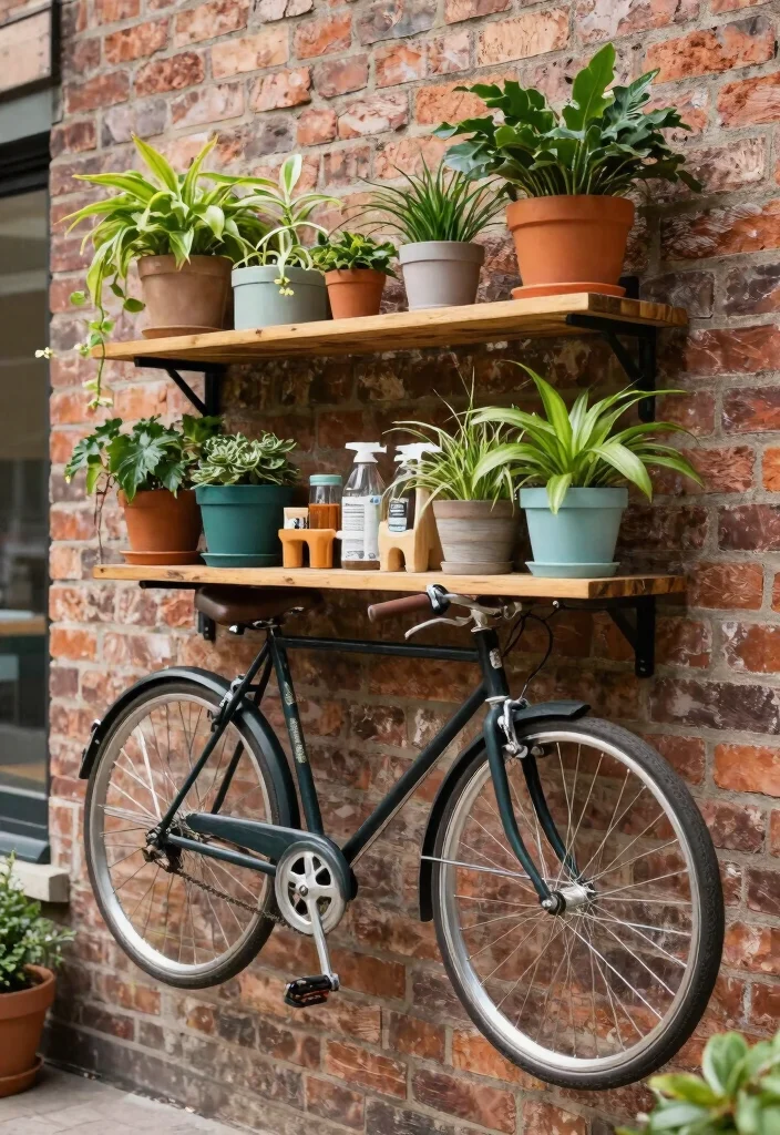 13 Clever Small Space Bike Storage Ideas Genius Hacks 5. Bicycle Shelves Functional Decor 0