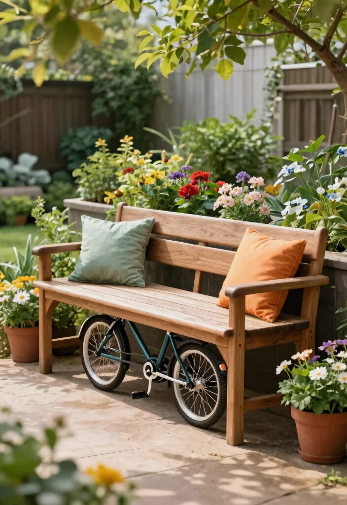13 Clever Small Space Bike Storage Ideas Genius Hacks 6. Multi Functional Furniture Benches with Bike Storage 0