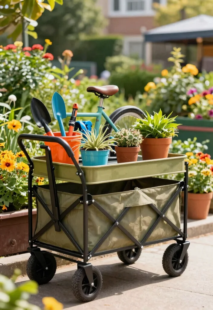 13 Clever Small Space Bike Storage Ideas Genius Hacks 8. Mobile Storage Solutions Carts and Trolleys 0