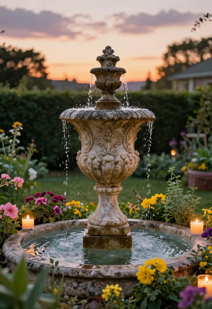 13 Elegant Urn Water Features Fountain Ideas Classic Look 1. Classic Grecian Urn Water Feature 0