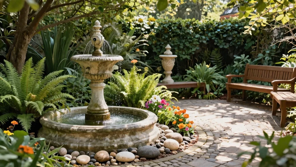 13 Elegant Urn Water Features Fountain Ideas (Classic Look)