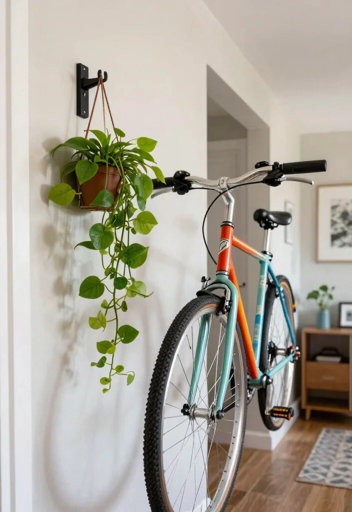 13 Pro Apartment Bike Storage Tips for Tiny Spaces 2. Bike Hooks An Easy Solution 0