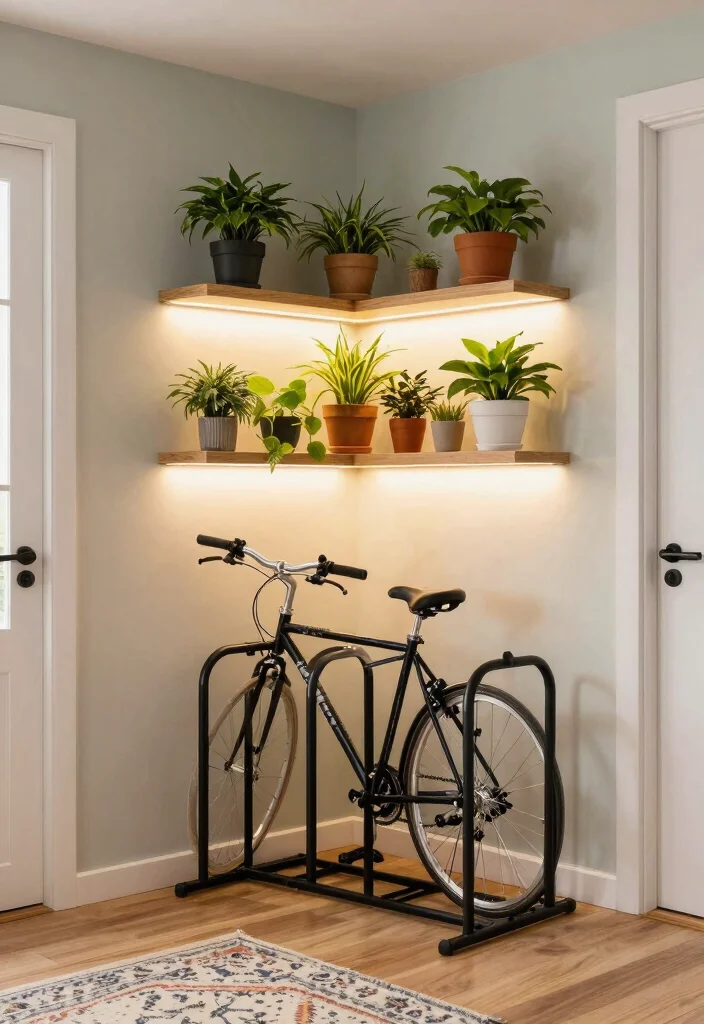 13 Pro Apartment Bike Storage Tips for Tiny Spaces 5. Utilize Corners for Bike Racks 0