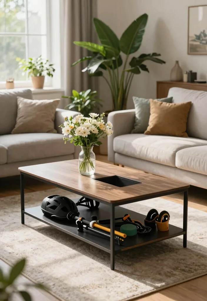 13 Smart Apartment Bike Storage Ideas for Urban Gardeners 4 13 Smart Apartment Bike Storage Ideas for Urban Gardeners 5. Multi functional Furniture 0