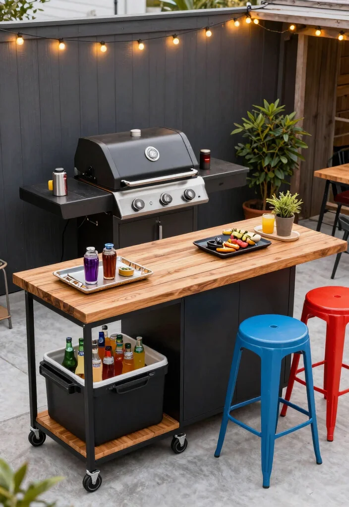 13 Stunning Smoker Patio Ideas for Outdoor Entertaining 2 13 Stunning Smoker Patio Ideas for Outdoor Entertaining 2. Multi Functional Outdoor Barbecue Station 0