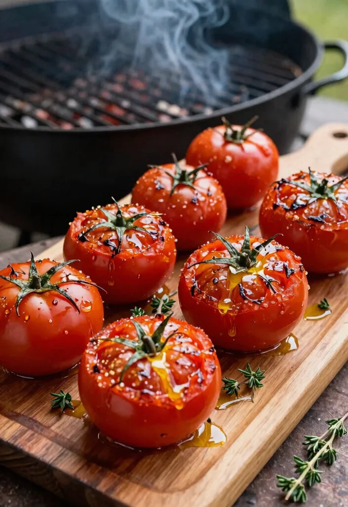 13 Surprising Best Food on Smoker Ideas Must Try 2. Herb Infused Smoked Tomatoes 0