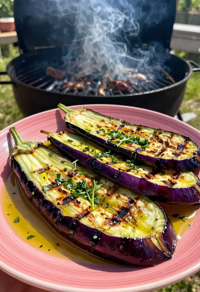 13 Surprising Best Food on Smoker Ideas Must Try 5. Smoky Grilled Eggplants 0