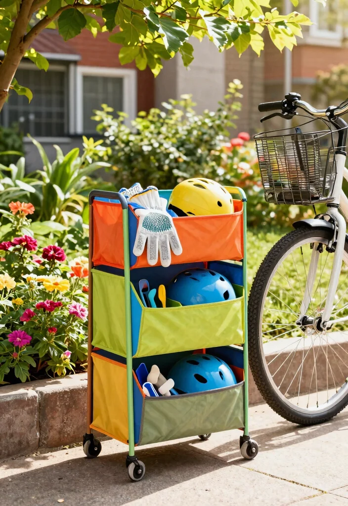 13 Ultimate Bike Gear Storage Ideas End the Clutter 4. Outdoor Gear Organizer 0