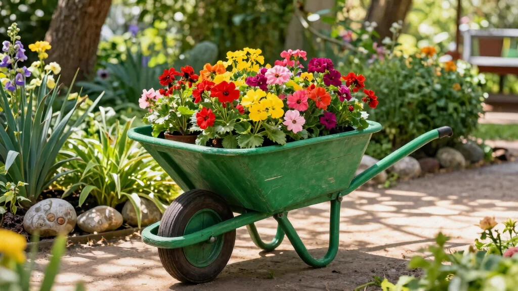 13 Unique Wheelbarrow Decorating Ideas for Every Season