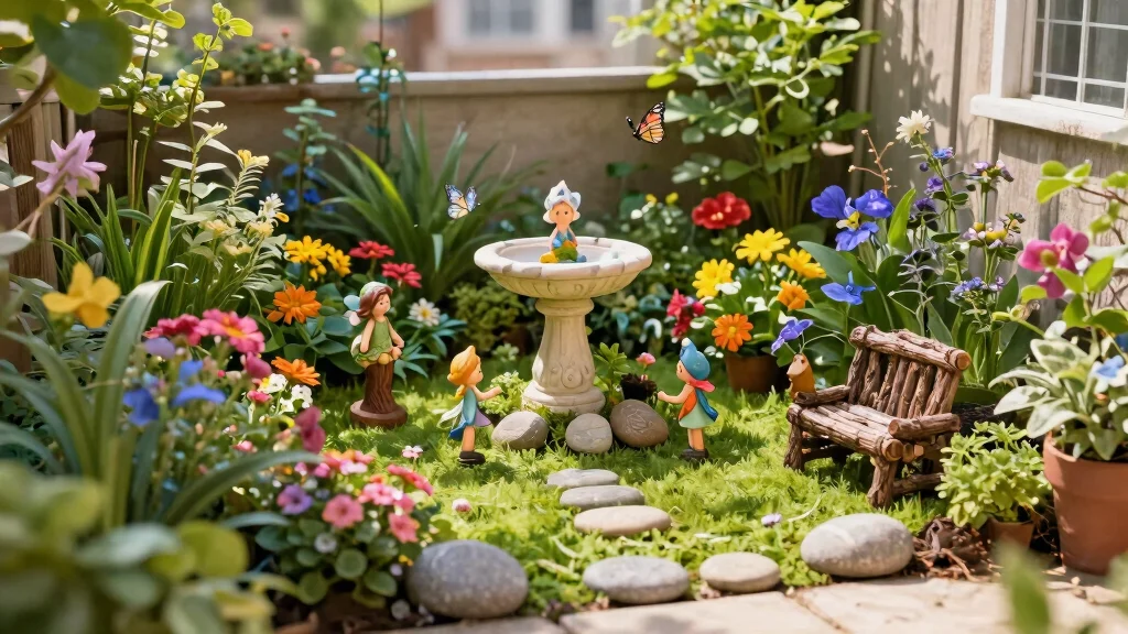 13 Whimsical Bird Bath Fairy Garden Ideas [Kids Will Love]