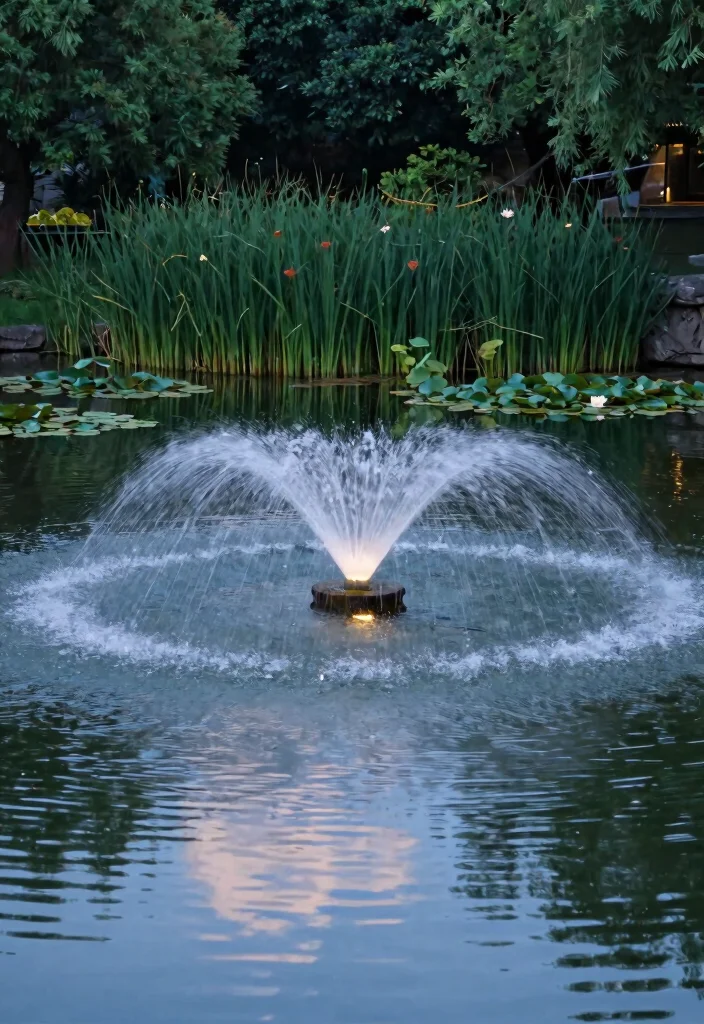 15 Aesthetic Bloxburg Water Fountain Ideas for Luxury Builds 8. Floating Fountain 0