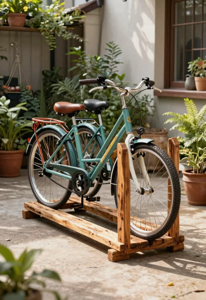 15 Best Bike Storage Solutions for Every Budget 5. DIY Bike Rack 0