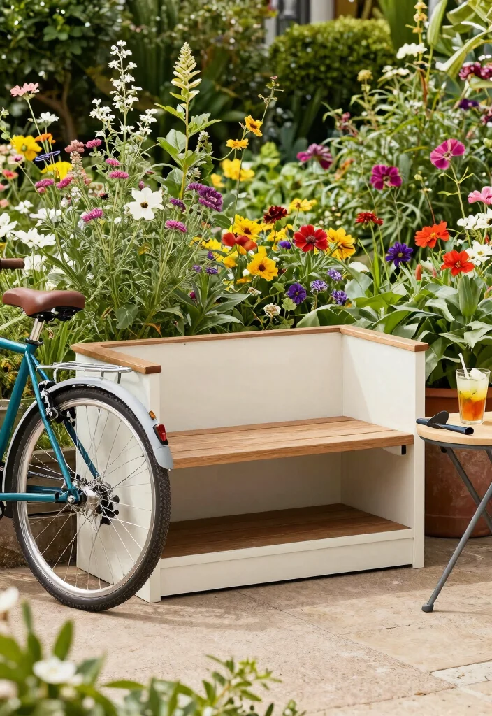 15 Best Bike Storage Solutions for Every Budget 6. Bike Storage Benches 0